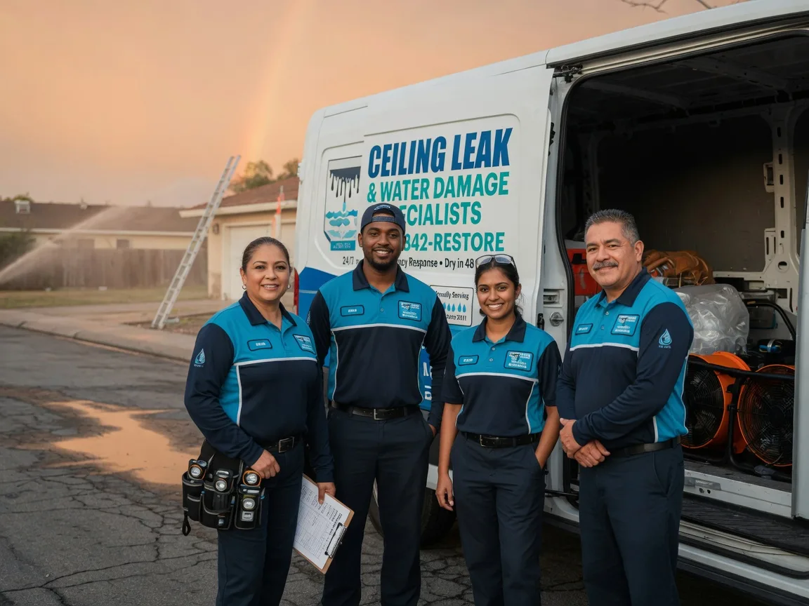 Ceiling Leak Cleanup company in Elk River, MN